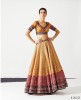 Beautiful Chinon Multicolour Digital Printed Lehenga With Duppata & Blouse